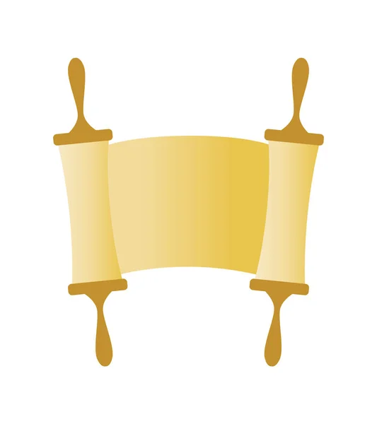 Gold Torah icon — Stock Vector