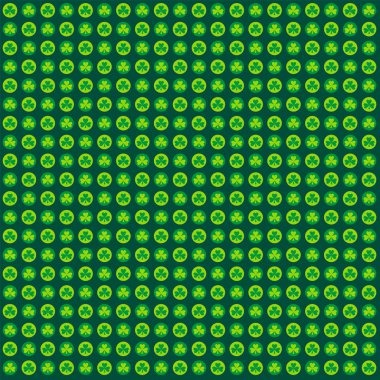 Shamrock lekeli desen 