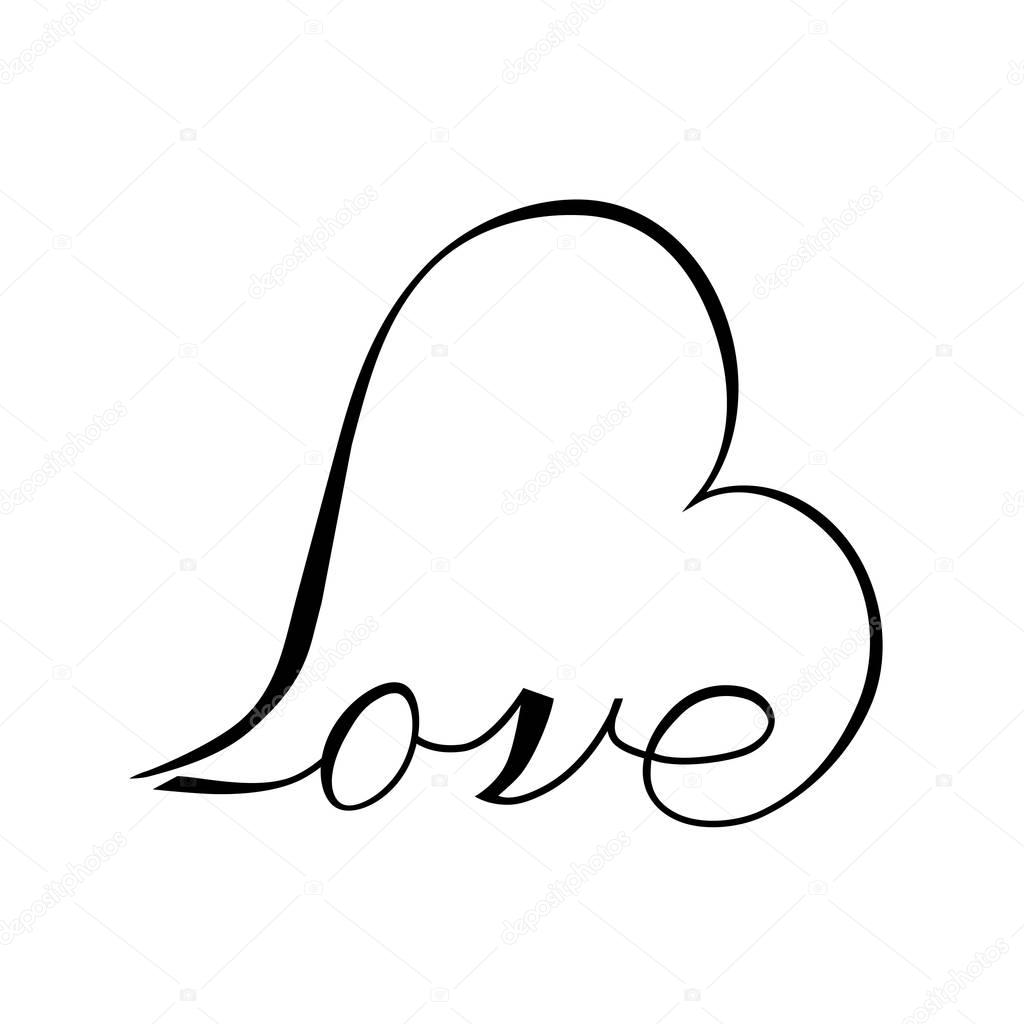  valentine Love inscription