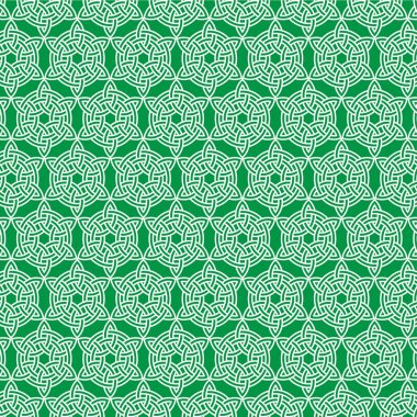dairesel celtic knot desen