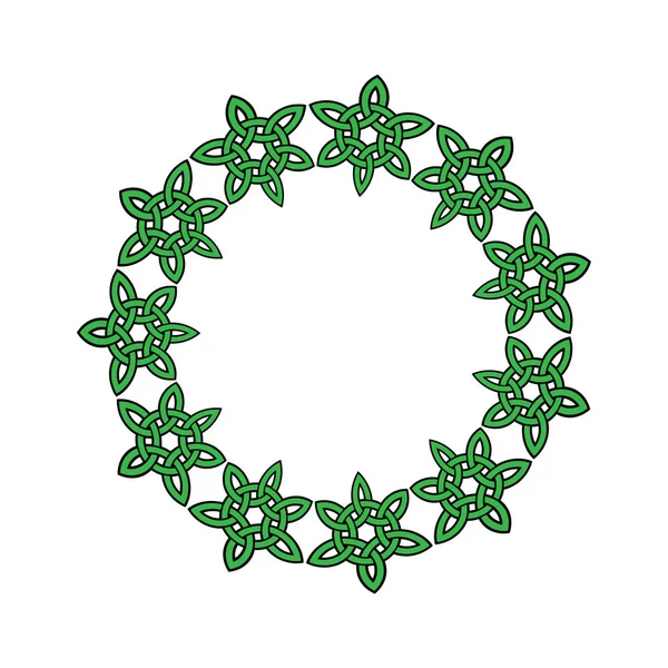 circle celtic knot frame