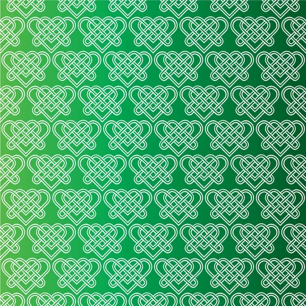 Motif de noeud celtique circulaire — Image vectorielle