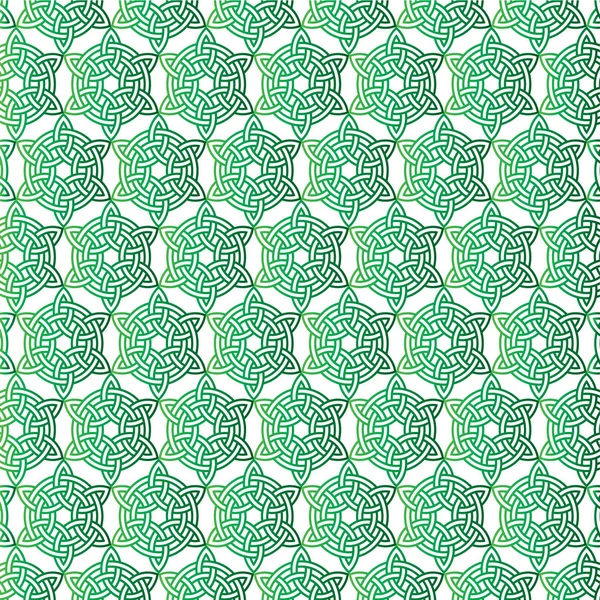 원형 셀 틱 매듭 패턴 — 스톡 벡터