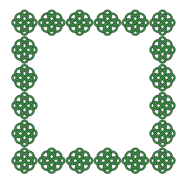 Cadre de noeud celtique — Image vectorielle