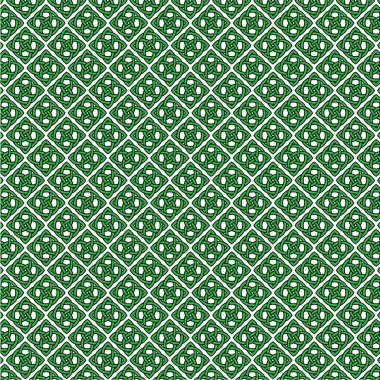 Celtic Knot desen beyaz