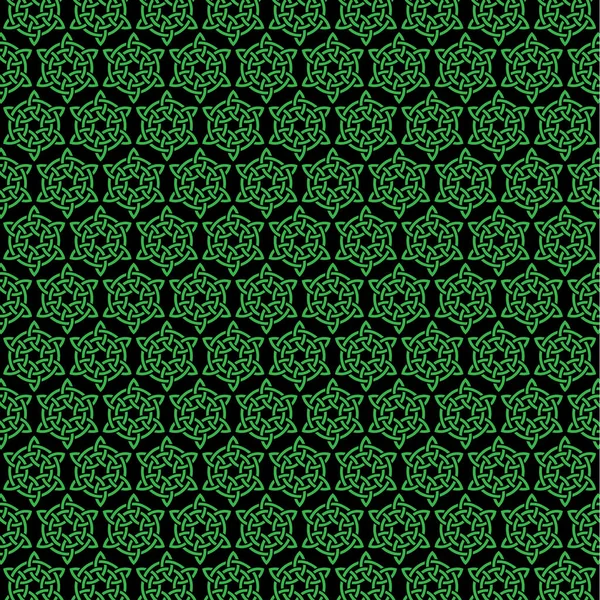 celtic pattern on black