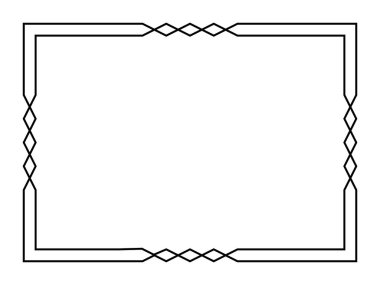  siyah elmas deco çerçeve