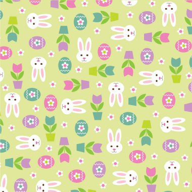 Paskalya tavşanı desen