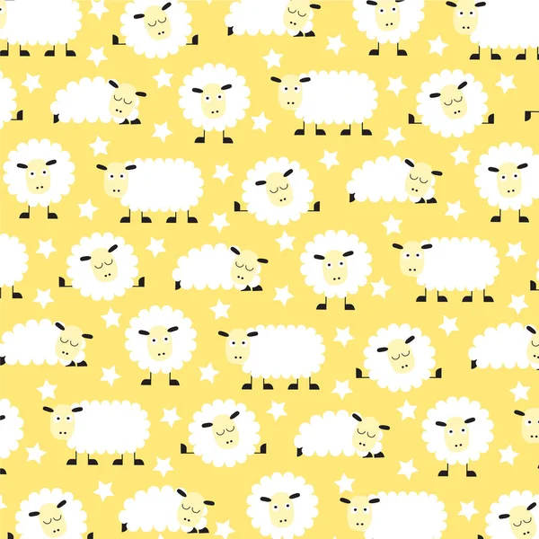 tatlı uykulu koyun desen