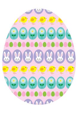 bunnies ile Paskalya yortusu yumurta