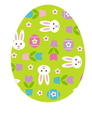 Yeşil Paskalya yortusu yumurta