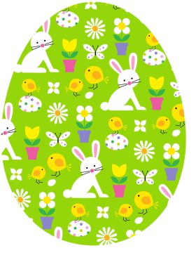 Yeşil Paskalya yortusu yumurta