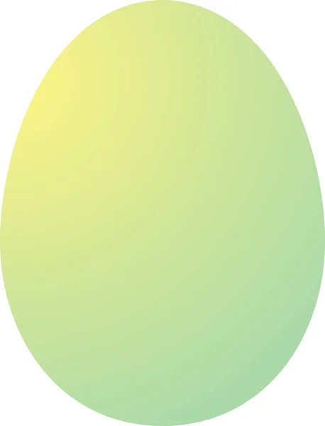 Gradient of Easter egg — Stock Vector