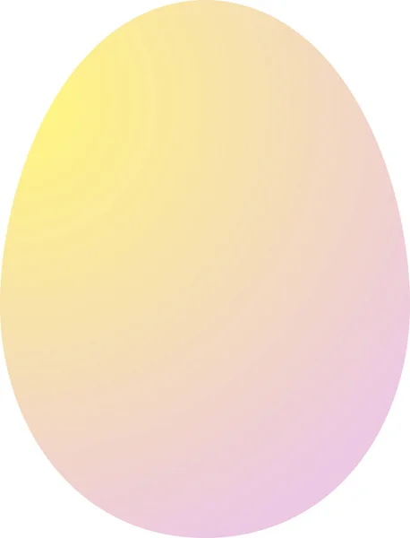 Gradient of Easter egg — Stock Vector