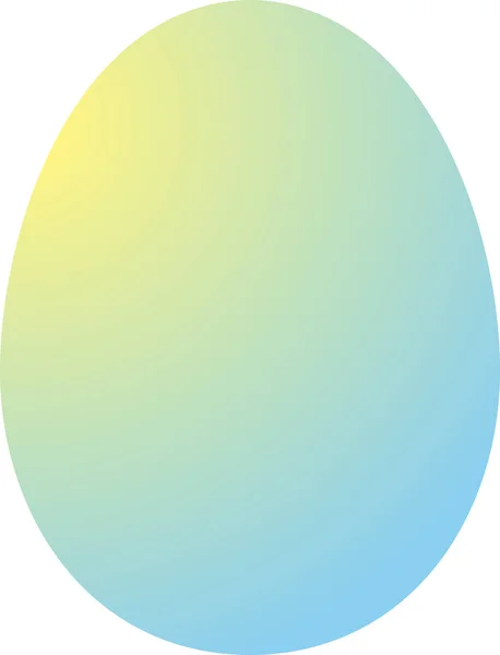 Verloop van Easter egg — Stockvector