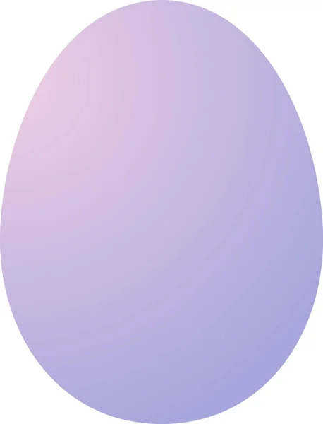 Gradiente colorato di uovo di Pasqua — Vettoriale Stock