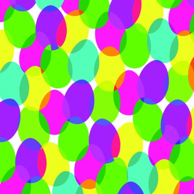 Renkli Paskalya yumurta desen