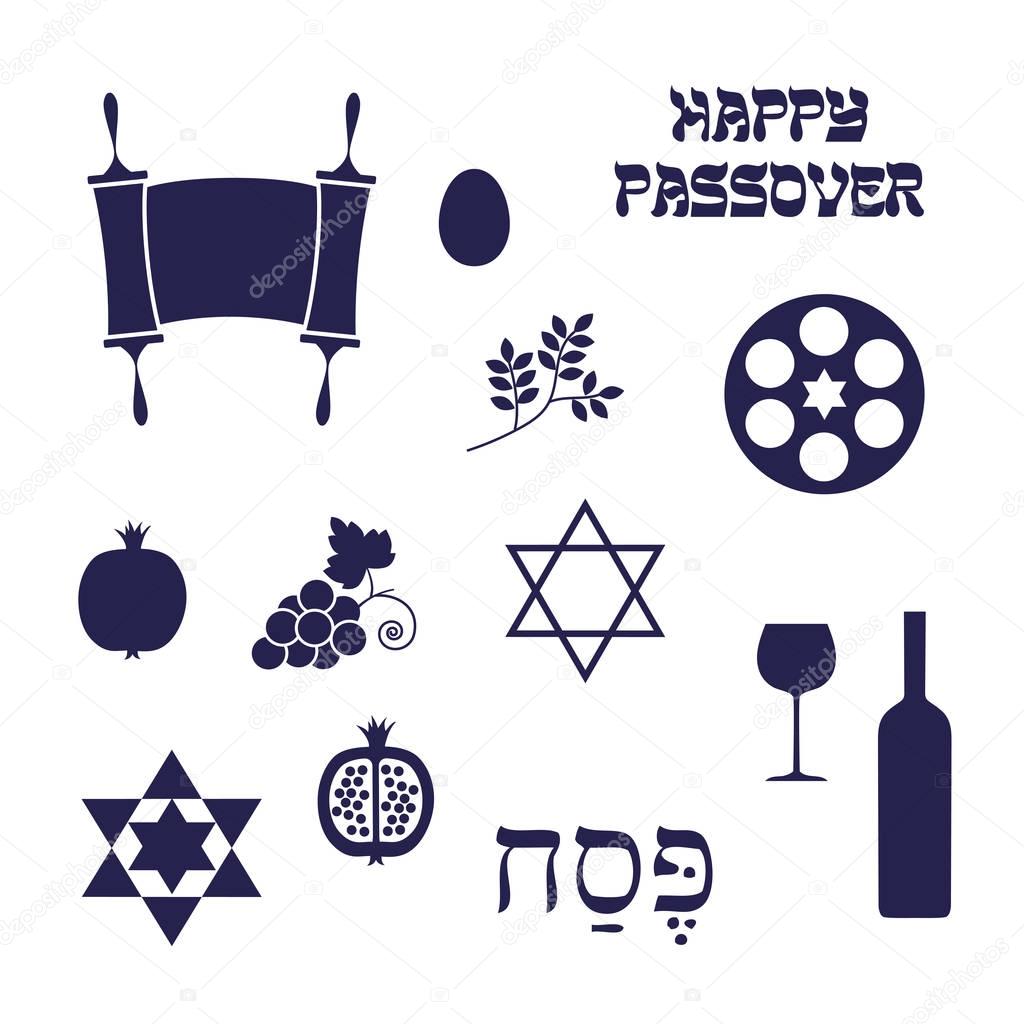blue Passover icons
