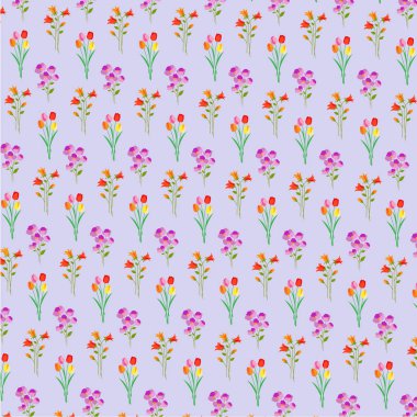 Paskalya çiçek deseni