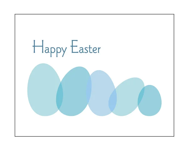 Happy easter card — Stock Vector