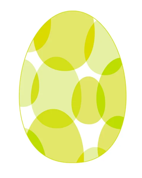 Transparent pattern easter eggs — Stock Vector