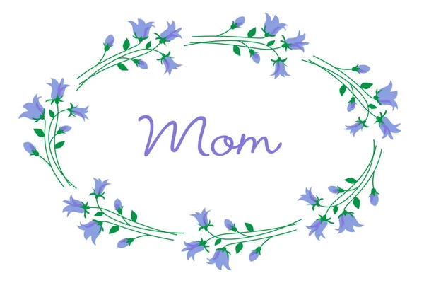 Muttertagskarte — Stockvektor