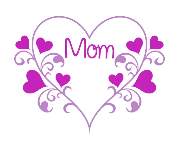 Tarjetas de felicitación día de las madres — Vector de stock