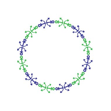 deniz gemi tekerlek daire çerçeve