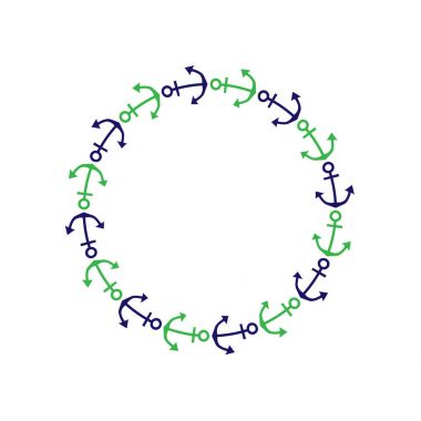 deniz gemi tekerlek daire çerçeve