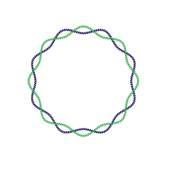 Rep cirkel ram — Stock vektor