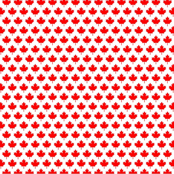 Fond de la feuille d'érable canadienne — Image vectorielle