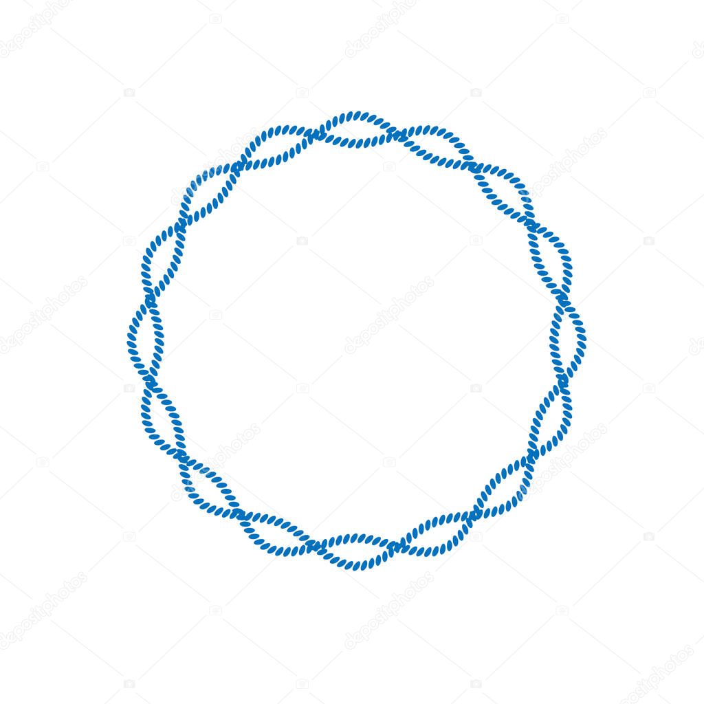 rope circle frame