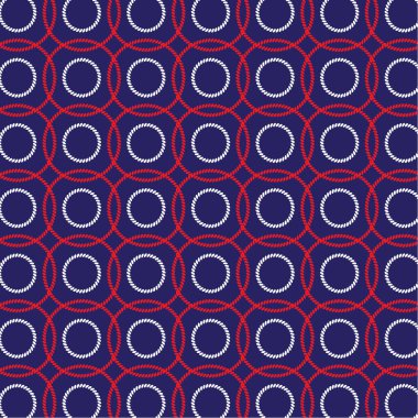 birbirine deniz ipleri desen