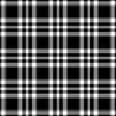 siyah beyaz dimi ekose deseni