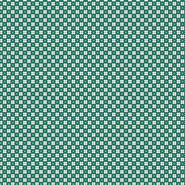 yeşil beyaz soyut geometrik desen