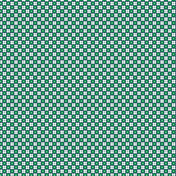 緑白の抽象的な幾何学模様 — ストックベクタ