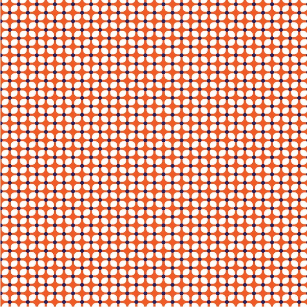 Orange geometrisches Muster — Stockvektor