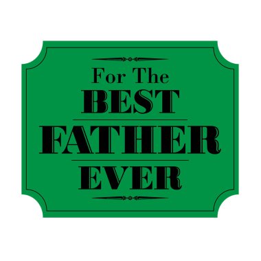 En iyi baba kart şablonu