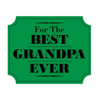 En iyi büyükbaba kartı şablonu