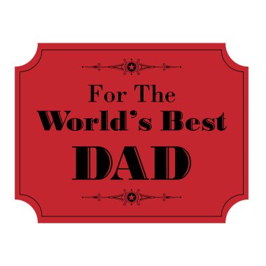 En iyi baba kart şablonu