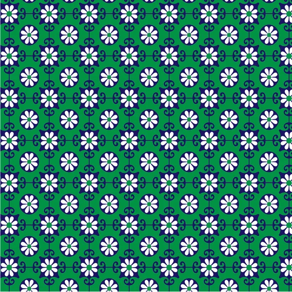 Patrón de azulejo mod colorido — Vector de stock