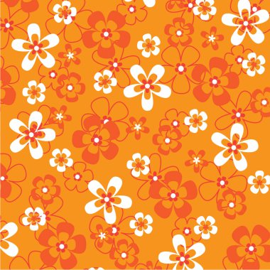 Tropik Çiçek deseni