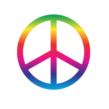 Degrade gökkuşağı işareti