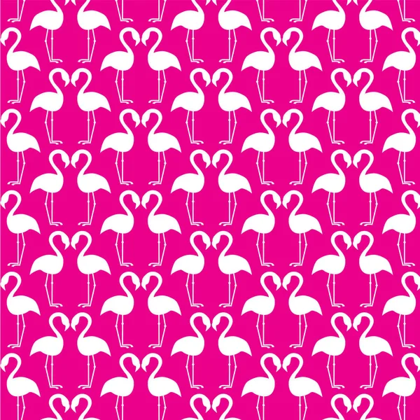 Flamingo seamless pattern — Stock Vector