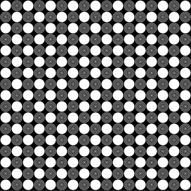 daireler geometrik desen