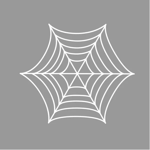 Halloween spin web icoon — Stockvector