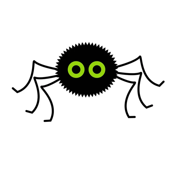Icona di Halloween ragno — Vettoriale Stock