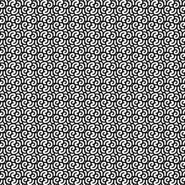 Modèle géométrique avec tourbillons — Image vectorielle