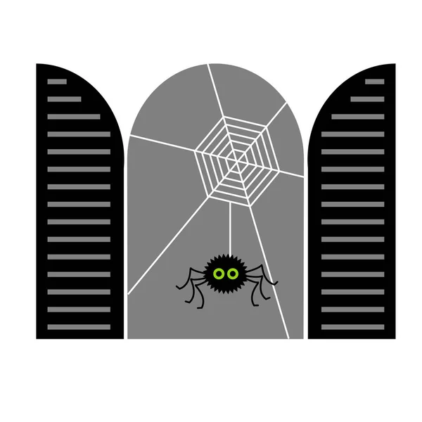 Halloween spider icon — Stock Vector