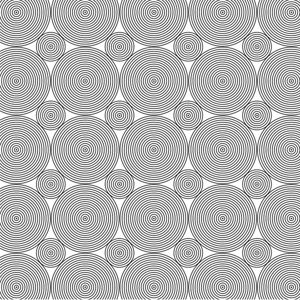 Op-art geometrische patroon — Stockvector